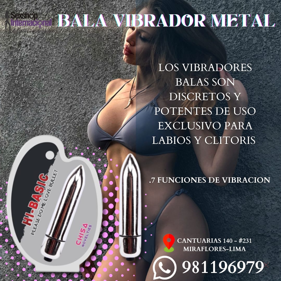 BALA ESTIMULADOR CLITORAL DE ACERO-DISCRETA-SEXSHOP LIMA 971890151 